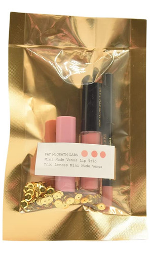 Pat Mcgrath Labs Mini Lip Shine Nude Venus Trio - Juego De .