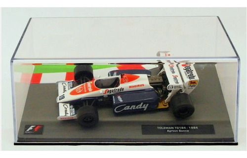 Altayaa F1 1:43 Toleman. Tg184 Ayrton Senna - 1984 Multicolor