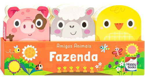 Amigos Animais - Fazenda, De Really Decent Books. Editora Happy Books, Capa Dura Em Português, 2023