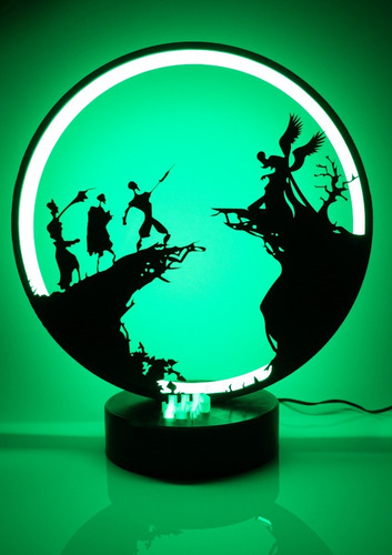 Imagen 3 de 9 de Lampara Harry Potter Con Sistema Rgb Reliquias De La Muerte