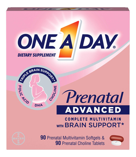 One A Day Multivitamnico Completo Prenatal Avanzado Para Muj