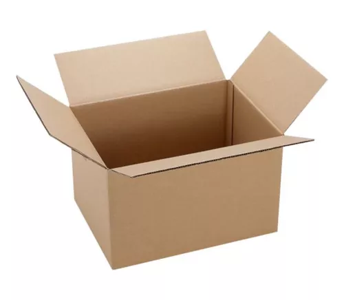 VMHM Cajas carton reutilizable con asas resistente - Pack mudanza 8  unidades 60x40x40 cm - cajas mudanza grandes de carton kraft - Caja carton  para embalaje y envió. : : Oficina y papelería