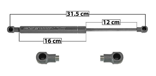 1-amortiguador Cofre Izq O Der Spart Bmw 325ci 01-05