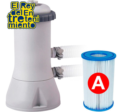 Imagen 8 de 8 de Piscina Bestway Estructural 16015 L + Bomba + Regalos El Rey