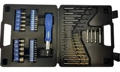 Imagen 2 de 4 de Kit Set Mechas Y Puntas Goodyear Maletín 52 Piezas