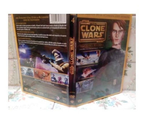 Dvd Star Wars The Clone Wars Temporada 1 Volumen 4 Serie