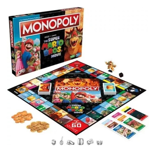 Monopoly Super Mario Bros La Pelicula Original Hasbro Gaming