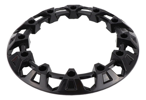 Generic Atv Rueda Llanta Cubierta Negro 8 Pulgadas