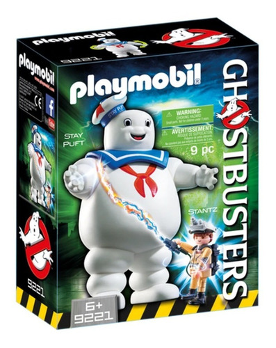 Imagen 1 de 2 de Playmobil 9221 Ghostbusters. Hombre De Marshmallow