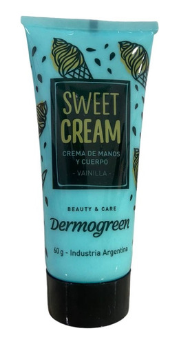 Crema De Manos Y Cuerpo Sweet Cream - Vainilla X60g