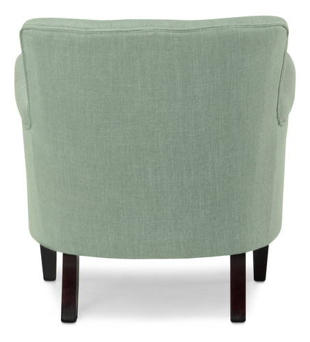Imagen 5 de 8 de Rosen Poltrona Beatriz tela Jade
