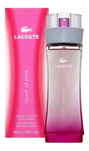Lacoste Touch of Pink EDT 90ml para feminino