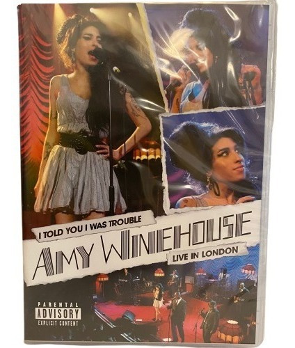 Amy Winehouse  I Told You I Was Trouble - Live In London Dvd