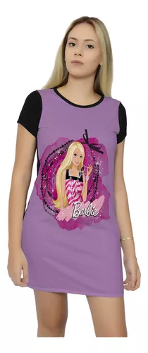 Vestido Adulto Barbie Paris na Camiseteria S.A.