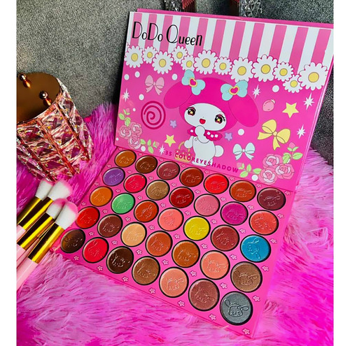 Paleta Sombras Ojos Profesional Personajes Kpop Moda Tonos Melody