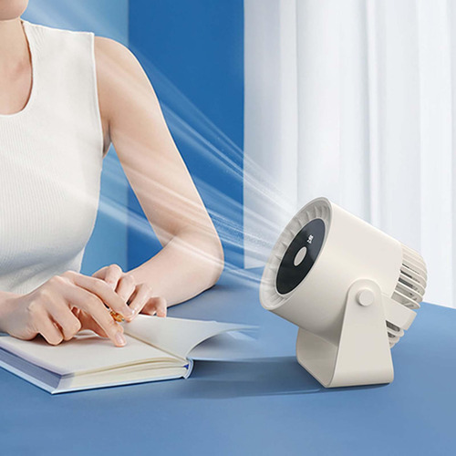 Ventilador De 2 En 1 Desk And Wall Hanging Double Use Blanco