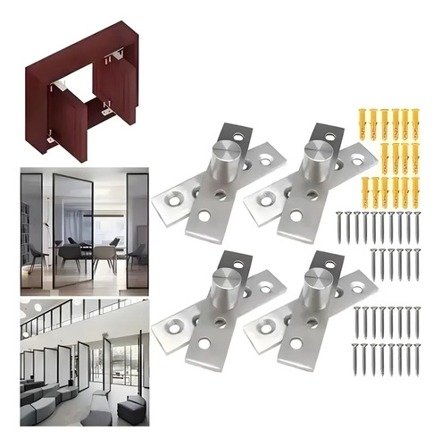 Bisagras Para Puertas Giratoria De 360 Grados Pivote 8pz