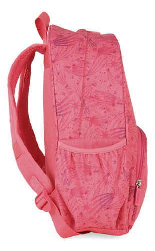Mochila Para Niñas Porta Laptop 14 Asa Ajustable Coral Cloe