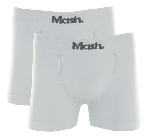 Kit 2 Cueca Boxer Mash Microfibra Sem Costura 711.01