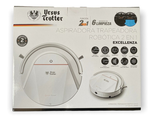 Ursus Trotter Aspiradora Trapeadora Robot 2 En 1 Excellenza