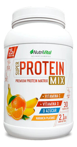 Super Protein Mix Whey 2lbs Nutrivital