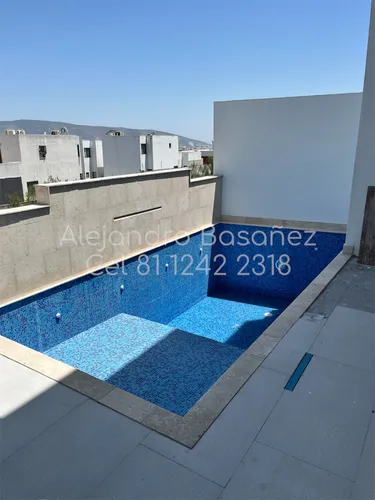 Casa Con Alberca Privada Y Triple Terraza En Cumbres Elite Premier Mty