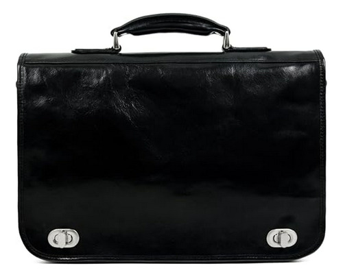 Maletín - Leather Briefcase For Men Italian Handcrafted Full