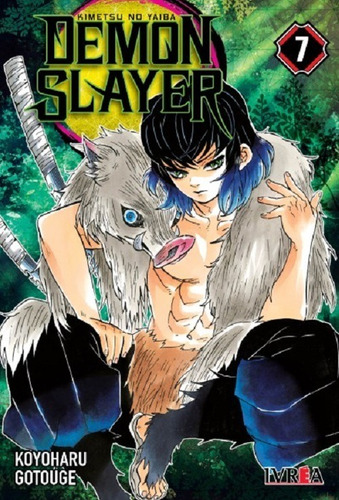 Manga Demon Slayer Kimetsu No Yaiba Tomo 7 Editorial Ivrea 