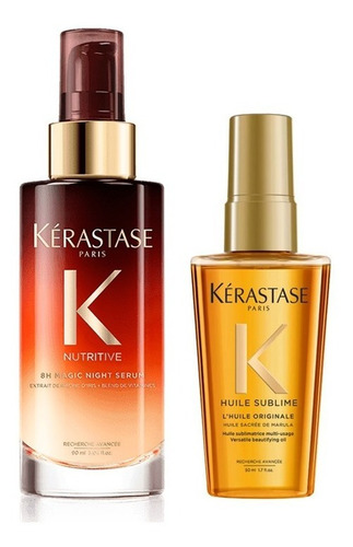 Kerastase Set Nutritive 8h Magic Night Serum, L'huile Origin