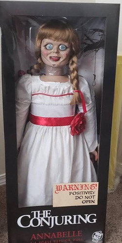 Muñeca Annabelle Tamaño Real Marca Trick Or Treat Con Sonido