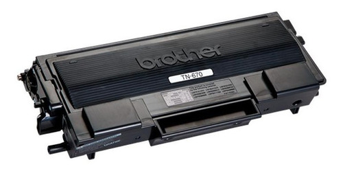 Toner Brother Tn670 Color Negro 7.500 Paginas Original /v /v