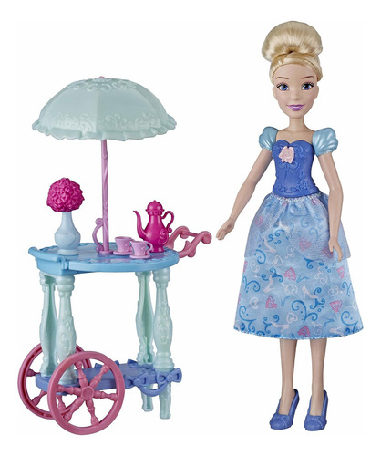 Disney Princess Muñeca De Moda Cenicienta Con Accesorio Pa.