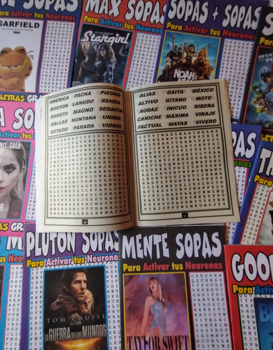 Crucigramas, Autodefinidos, Sopas, Palabras Cruzadas,sudokus