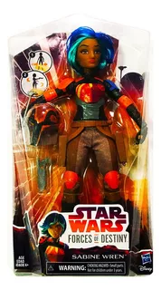 Sabine Wren Hasbro Nueva - Star Wars Forces Of Destiny