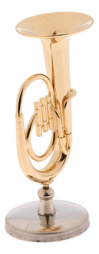 Instrumento Musical En Miniatura De Latón 12th Tuba Para