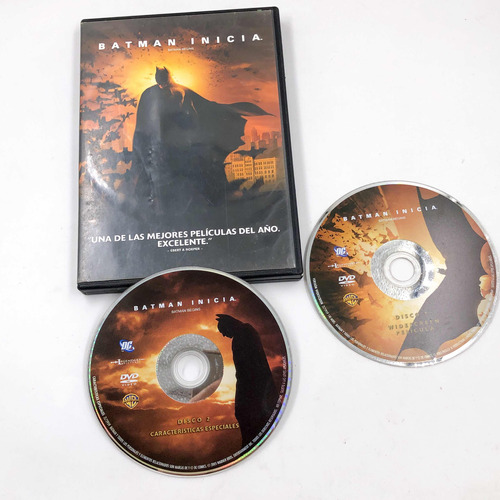 Película Original En Dvd Batman Begins (batman Inicia)