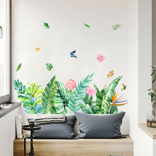 Pegatinas De Pared De Inyección De Tinta M, Pegatinas De Par Color B