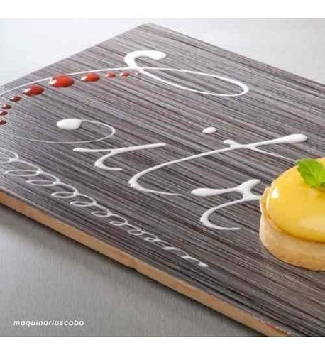 Imagen 5 de 9 de Cuchara Pluma Para Decorar Platos - Deco Spoon