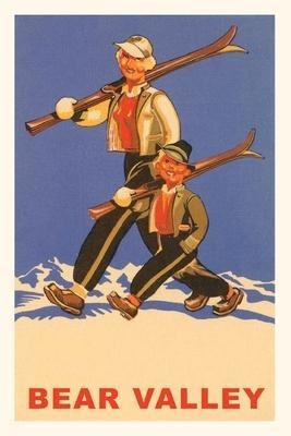 Libro The Vintage Journal Mom And Boy With Skis On Should...