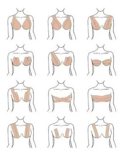 Imagen 4 de 8 de Cinta Modeladora Sostén Y Levanta Senos
