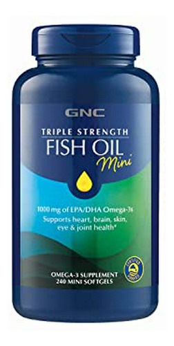 Aceite De Pescado Omega-3 Triple Strength - 240 Mini Softgels