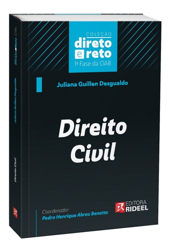 Direito Civil 2022 - Coleção Direto E Reto 1ª Fase Oab