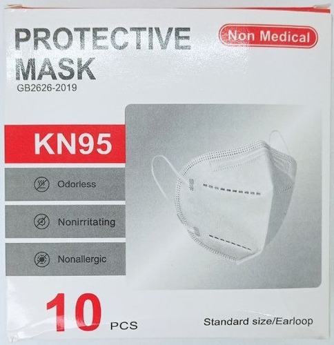 Mascarillas Kn95 Pack 10