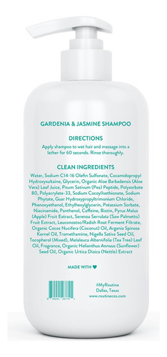 Champú Anticaída Routine Wellness Biotina Bloque Dht -
