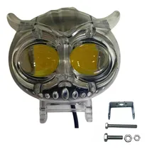 Comprar Faro Led Tipo Buho Dos (2) Ojos Universal Motos Carros 12v