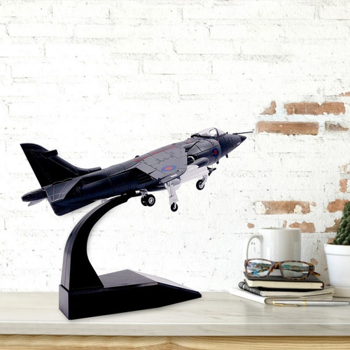 1:72 Diecast Harrier Jet Semi Fighter Avión Modelo De