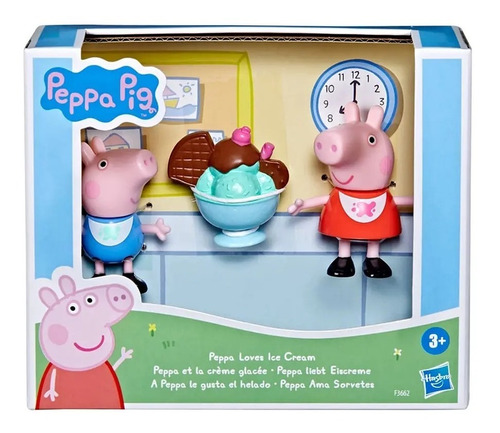 Peppa Y George Les Gusta El Helado - Aventuras De Peppa