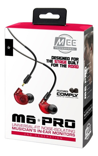 In-ear Monitors M6 Pro 2da Generación Mee Audio Envío Gratis
