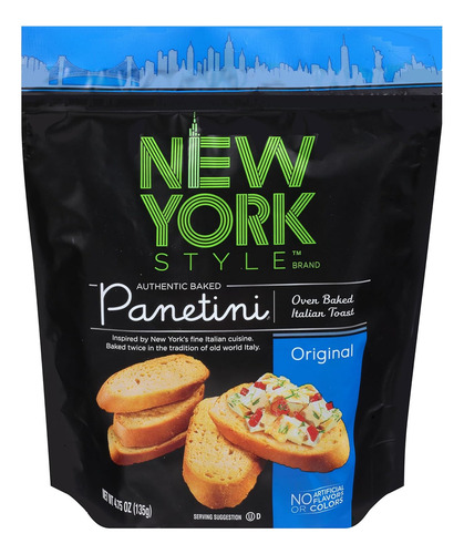 Galletas Panetini Estilo Nueva York, Originales, 4.75 Onzas