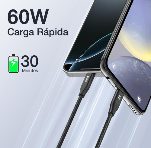 1hora Cable Tipo C - C 1m